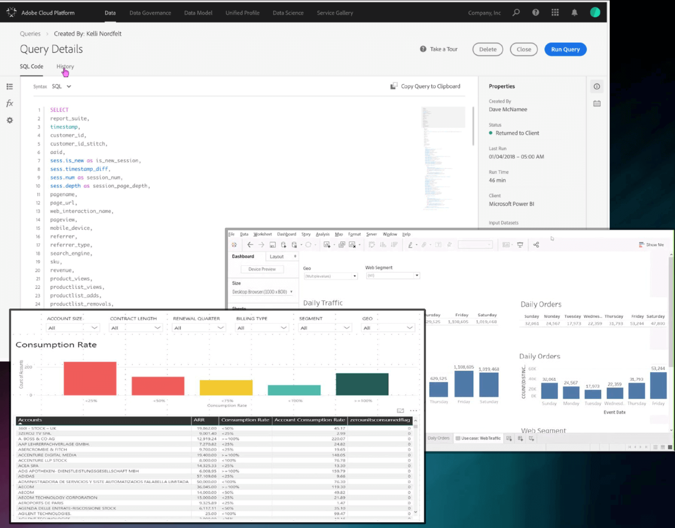 Querying data